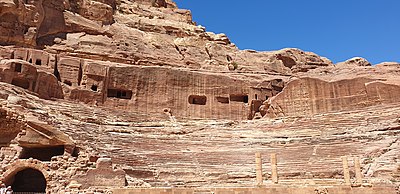 In which century did the Nabataeans likely settle in Petra?
