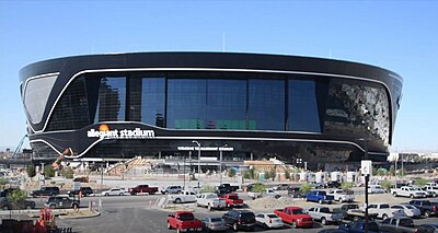 What is the name of the stadium where Las Vegas Raiders plays?