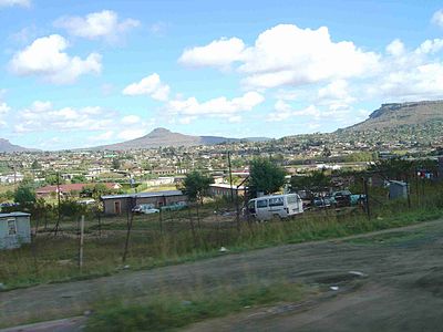 Which of the following bodies of water is located in or near Maseru?