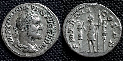 Maximinus Thrax was a kind of barracks Emperor - what is meant by this?