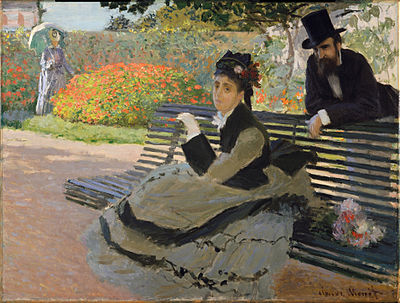 How many times did Monet marry?