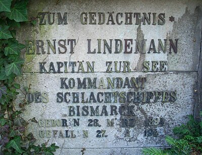 When did Ernst Lindemann die?