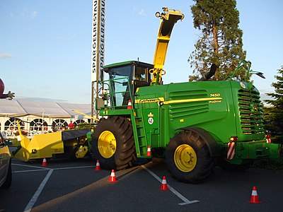 Which of these is a type of heavy equipment manufactured by John Deere?