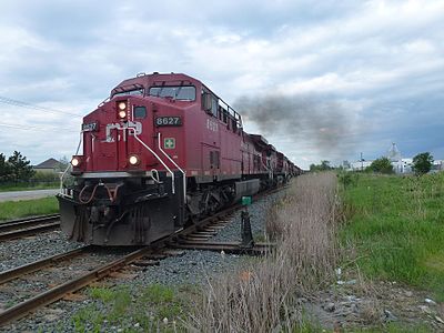 In which year did the Canadian Pacific Railway undergo a corporate restructuring?