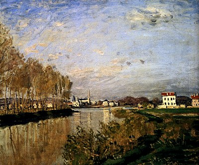 What technique did Eugène Boudin introduce to Monet?