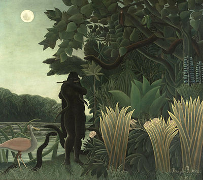 What was Rousseau's occupation before painting?
