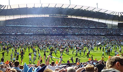 Can you list two events or competitions that Manchester City F.C. has competed in?[br](Select 2 answers)