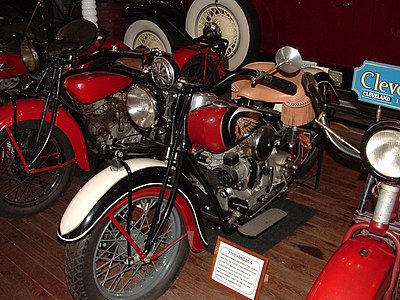 What is the name of the American automotive manufacturer that currently owns the Indian Motorcycle brand?