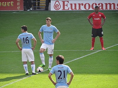 Against which team did Edin Džeko score the crucial equalizer on the final day of the 2011-12 Premier League season?