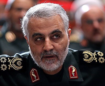 What was Qasem Soleimani's role in the Islamic Revolutionary Guard Corps (IRGC)?