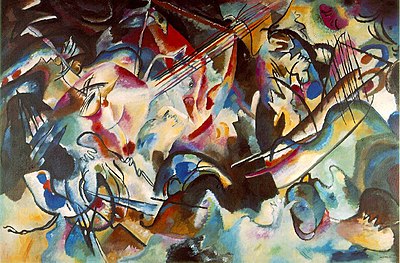 Kandinsky began his life-drawing, sketching, and anatomy studies at what age?