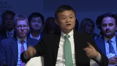 How is Jack Ma's role seen in startup communities?
