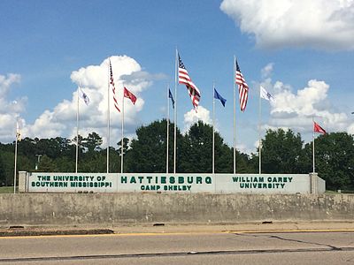 In which year was Hattiesburg founded?