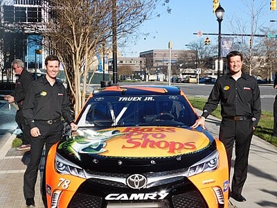 What type of racing does Martin Truex Jr. do professionally?