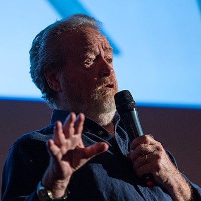 What rank did Ridley Scott achieve in a 2004 BBC poll of most influential people in British culture?