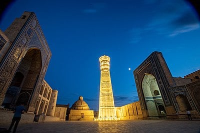 What is the name of the region in which Bukhara is located?
