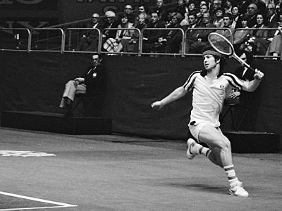 What unique feat did John McEnroe achieve in tennis history?