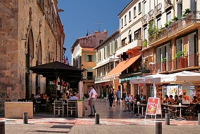 What is Perpignan known for internationally?