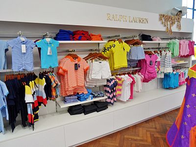 What is the name of Ralph Lauren's children's clothing line?