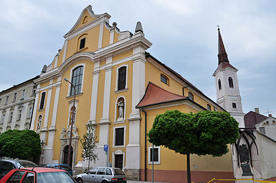 Which Hungarian saint was born in Esztergom?