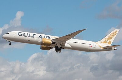 How many destinations does Gulf Air serve?