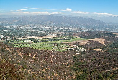 What is the rank of Glendale in terms of population in Los Angeles County?