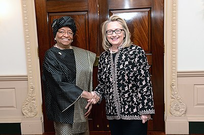 Which two countries did Ellen Johnson Sirleaf study in?