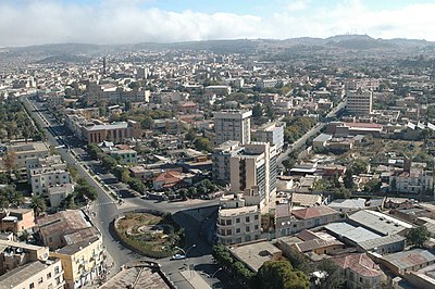 In which countries is Asmara located? [br] (Select 2 answers)