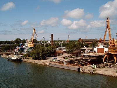 What is the main source of renewable energy in Liepāja?