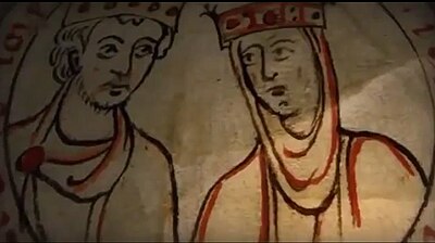 Who looked after young Henry after his father's death in 1056?