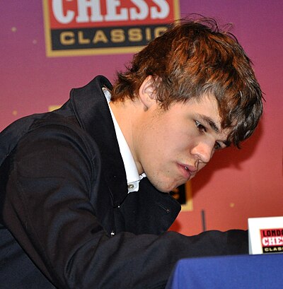 How many times has Magnus Carlsen won the World Chess Championship?