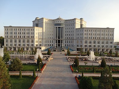 What is the main source of electricity in Dushanbe?