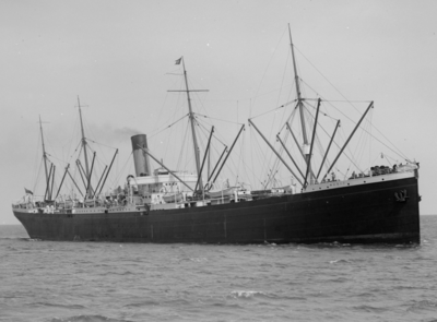 Which White Star Line ship was lost in 1916 during wartime?