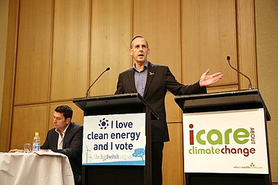 When did Bob Brown lead the Australian Greens from?