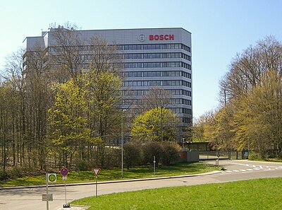 In which German city is Bosch's headquarters located?