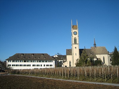 What is the name of the main church in Küsnacht?