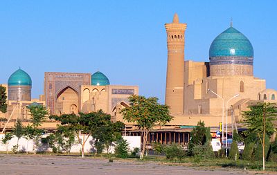 How long has the region around Bukhara been inhabited?