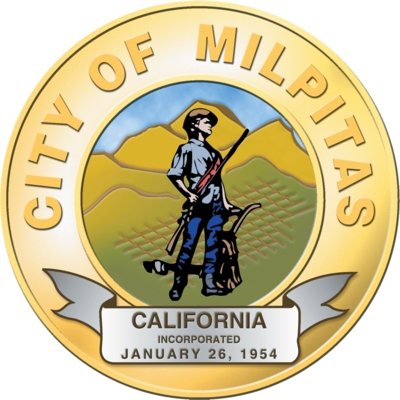 Which city is located to the south of Milpitas?