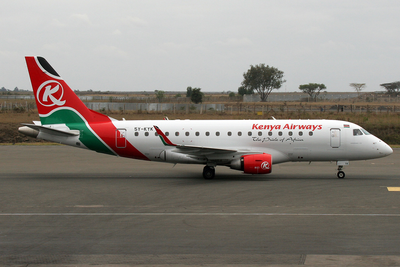 What percentage of Kenya Airways is owned by the Government of Kenya?
