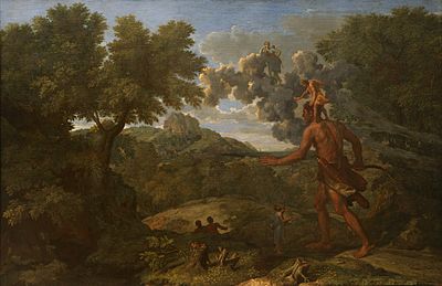 What Italian term was often used to describe Poussin's work because of its clear and orderly qualities?
