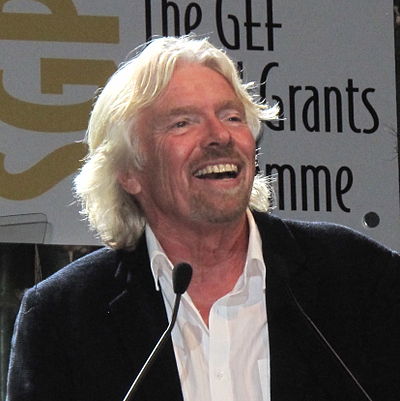 How old was Richard Branson when he founded the Virgin Group?