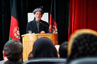 Who succeeded Hamid Karzai as the president of Afghanistan in 2014?