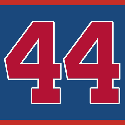 How many home runs did Hank Aaron hit every year from 1955 through 1973?