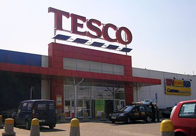 In which decade did Tesco begin diversifying into areas such as electronics and clothing?