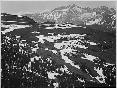 Which of the following is a notable work of Ansel Adams?