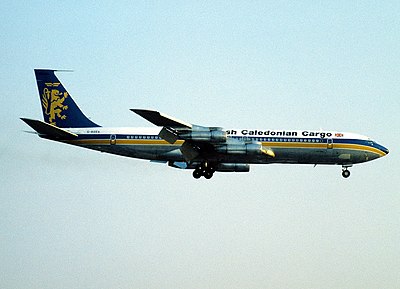 Which airline did Caledonian Airways take over to form British Caledonian?