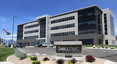 What are the core industries of Dell EMC?[br] (Select 2 answers)