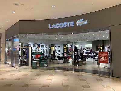 In what year was Lacoste founded?