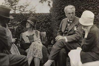 What political role did W. B. Yeats hold in his later years?