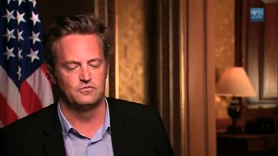 Which film did Matthew Perry star in with Chris Farley?